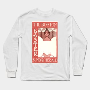 The Boston Easter Sunday Herald (1890–1900) Long Sleeve T-Shirt